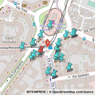 Mappa Piazzale Lagosta, 20159 Milano MI, Italia (0.05815)