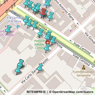 Mappa Viale Certosa, 20159 Milano MI, Italia (0.08148)