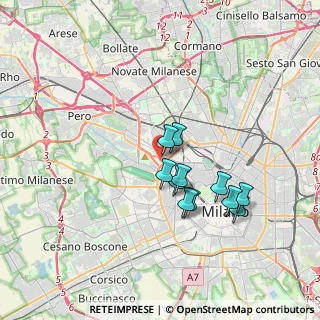 Mappa Via Don Luigi Palazzolo, 20149 Milano MI, Italia (2.94455)