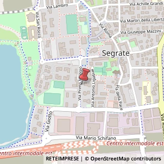 Mappa Via I Maggio, 5, 20090 Segrate, Milano (Lombardia)