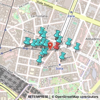 Mappa Via Garigliano, 20159 Milano MI, Italia (0.1505)