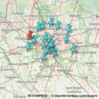 Mappa Via Garigliano, 20159 Milano MI, Italia (9.957)