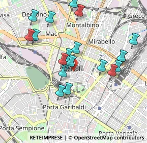 Mappa Via Garigliano, 20159 Milano MI, Italia (0.9395)