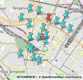 Mappa Via Garigliano, 20159 Milano MI, Italia (0.8945)