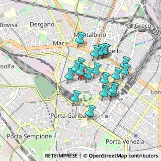 Mappa Via Garigliano, 20159 Milano MI, Italia (0.6705)
