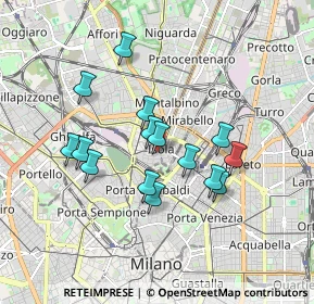 Mappa Via Garigliano, 20159 Milano MI, Italia (1.51067)