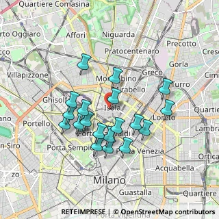 Mappa Via Garigliano, 20159 Milano MI, Italia (1.576)