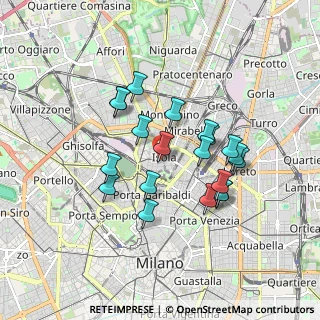 Mappa Via Garigliano, 20159 Milano MI, Italia (1.512)