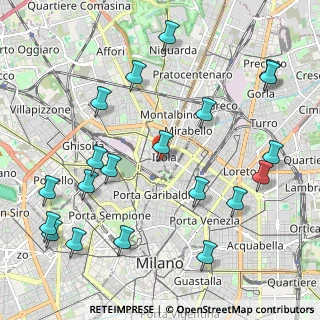 Mappa Via Garigliano, 20159 Milano MI, Italia (2.5605)