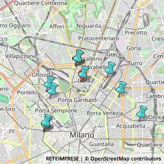 Mappa Via Garigliano, 20159 Milano MI, Italia (1.955)