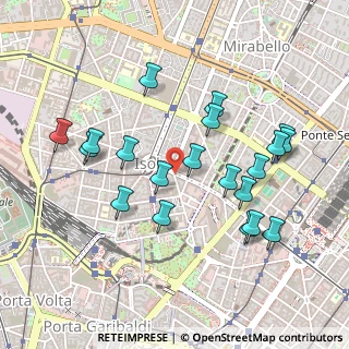 Mappa Via Pola, 20124 Milano MI, Italia (0.481)