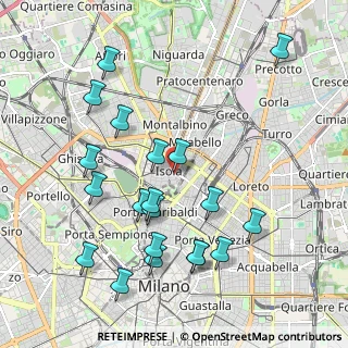 Mappa Via Pola, 20124 Milano MI, Italia (2.173)