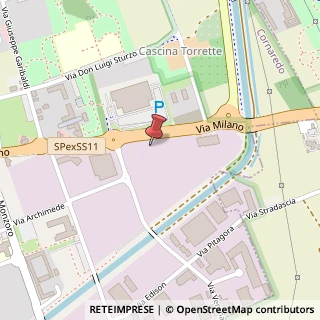 Mappa Via Milano, 7, 20010 Cornaredo, Milano (Lombardia)