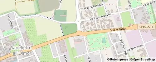 Mappa Cornaredo