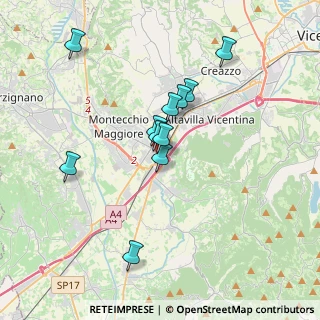 Mappa Superstrada Pedemontana Veneta, 36075 Montecchio Maggiore VI, Italia (3.11273)