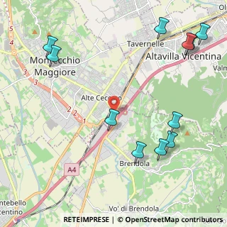 Mappa Superstrada Pedemontana Veneta, 36075 Montecchio Maggiore VI, Italia (2.79182)