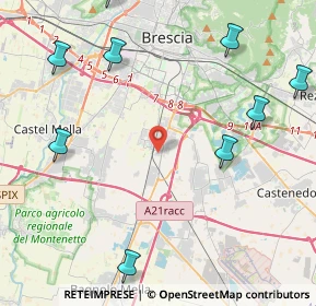 Mappa Via Gianni Rodari, 25010 San Zeno Naviglio BS, Italia (6.55615)