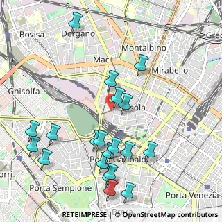 Mappa Piazza Fidia, 20159 Milano MI, Italia (1.1725)