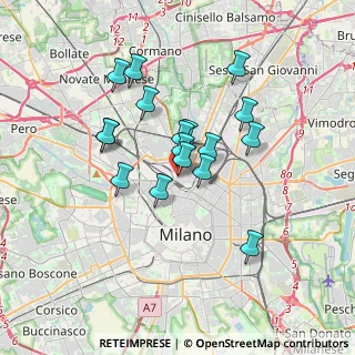 Mappa Piazza Fidia, 20159 Milano MI, Italia (2.87588)
