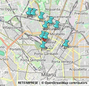 Mappa Piazza Fidia, 20159 Milano MI, Italia (1.51909)