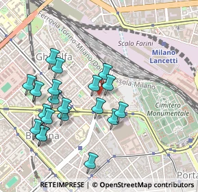 Mappa Via Gran San Bernardo, 20154 Milano MI, Italia (0.4895)