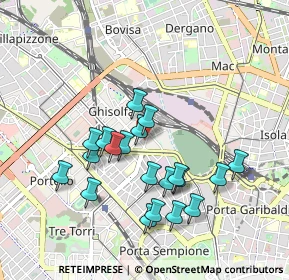 Mappa Via Gran San Bernardo, 20154 Milano MI, Italia (0.859)