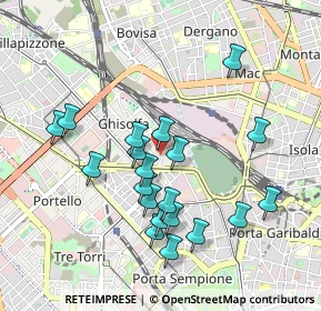 Mappa Via Gran San Bernardo, 20154 Milano MI, Italia (0.903)