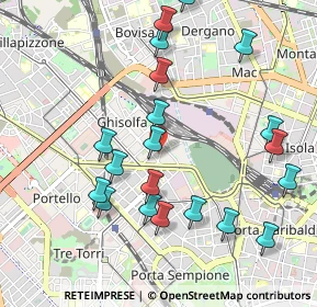 Mappa Via Gran San Bernardo, 20154 Milano MI, Italia (1.072)