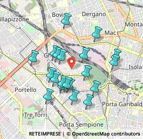 Mappa Via Gran San Bernardo, 20154 Milano MI, Italia (0.7975)