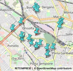 Mappa Via Gran San Bernardo, 20154 Milano MI, Italia (0.995)