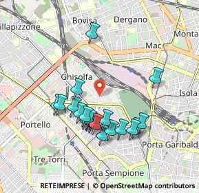 Mappa Via Gran San Bernardo, 20154 Milano MI, Italia (0.845)