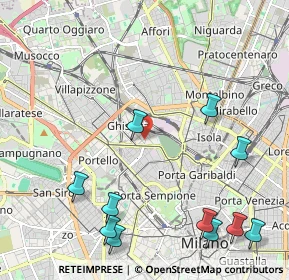 Mappa Via Gran San Bernardo, 20154 Milano MI, Italia (2.73364)