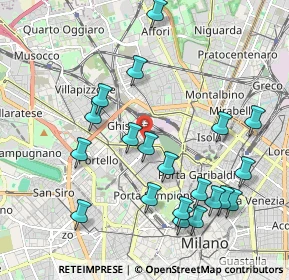 Mappa Via Gran San Bernardo, 20154 Milano MI, Italia (2.181)