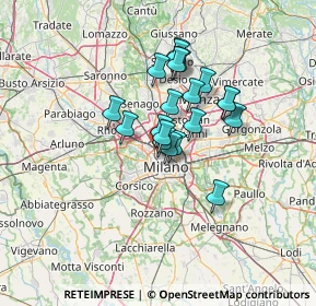 Mappa Via Gran San Bernardo, 20154 Milano MI, Italia (9.627)