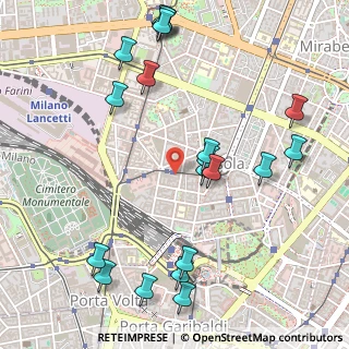 Mappa Via luigi porro lambertenghi, 20159 Milano MI, Italia (0.628)