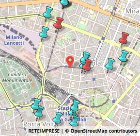 Mappa Via Porro Lambertenghi Luigi, 20159 Milano MI, Italia (0.628)