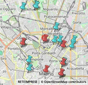 Mappa Via luigi porro lambertenghi, 20159 Milano MI, Italia (2.3765)