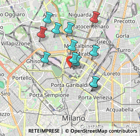 Mappa Via Porro Lambertenghi Luigi, 20159 Milano MI, Italia (1.52417)