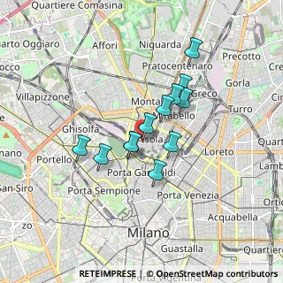 Mappa Via luigi porro lambertenghi, 20159 Milano MI, Italia (1.27)