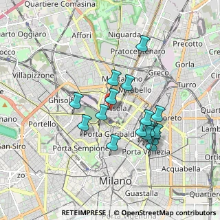 Mappa Via luigi porro lambertenghi, 20159 Milano MI, Italia (1.57125)
