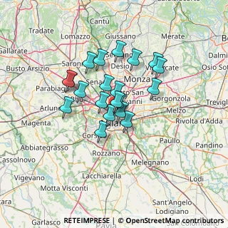 Mappa Via luigi porro lambertenghi, 20159 Milano MI, Italia (9.919)