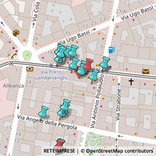 Mappa Via Porro Lambertenghi Luigi, 20159 Milano MI, Italia (0.04074)