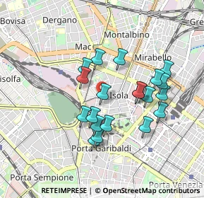 Mappa Via luigi porro lambertenghi, 20159 Milano MI, Italia (0.786)