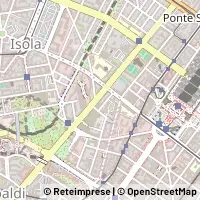 Mapa Milano