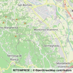 Mappa Montorso Vicentino