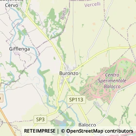 Mappa Buronzo