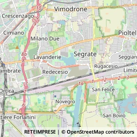 Mappa Segrate