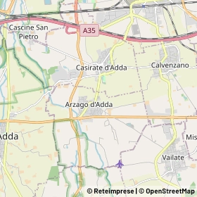 Mappa Casirate d'Adda