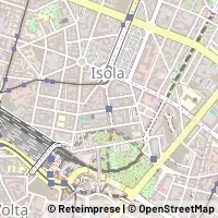 Mapa Milano