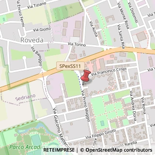 Mappa Via I Maggio, 26, 20008 Bareggio, Milano (Lombardia)